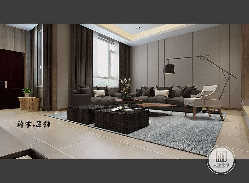 【现代别墅装修】简洁、大气自然的现代装修风格（图ZMTIzNjY5MjY4） - 家装设计 - 站酷设计师金秋金秋呀原创素材 - 站酷ZCOOL