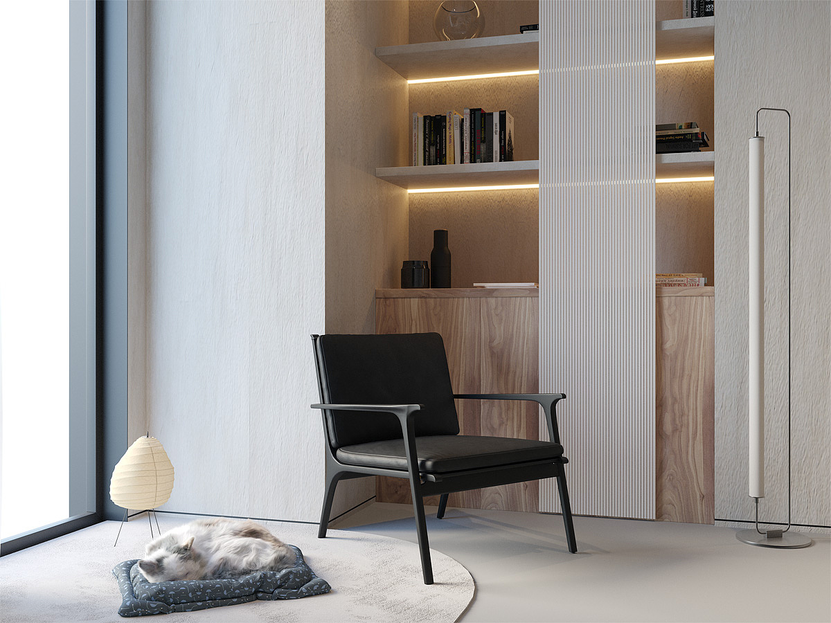 疯狂人生作品-现代公寓案例