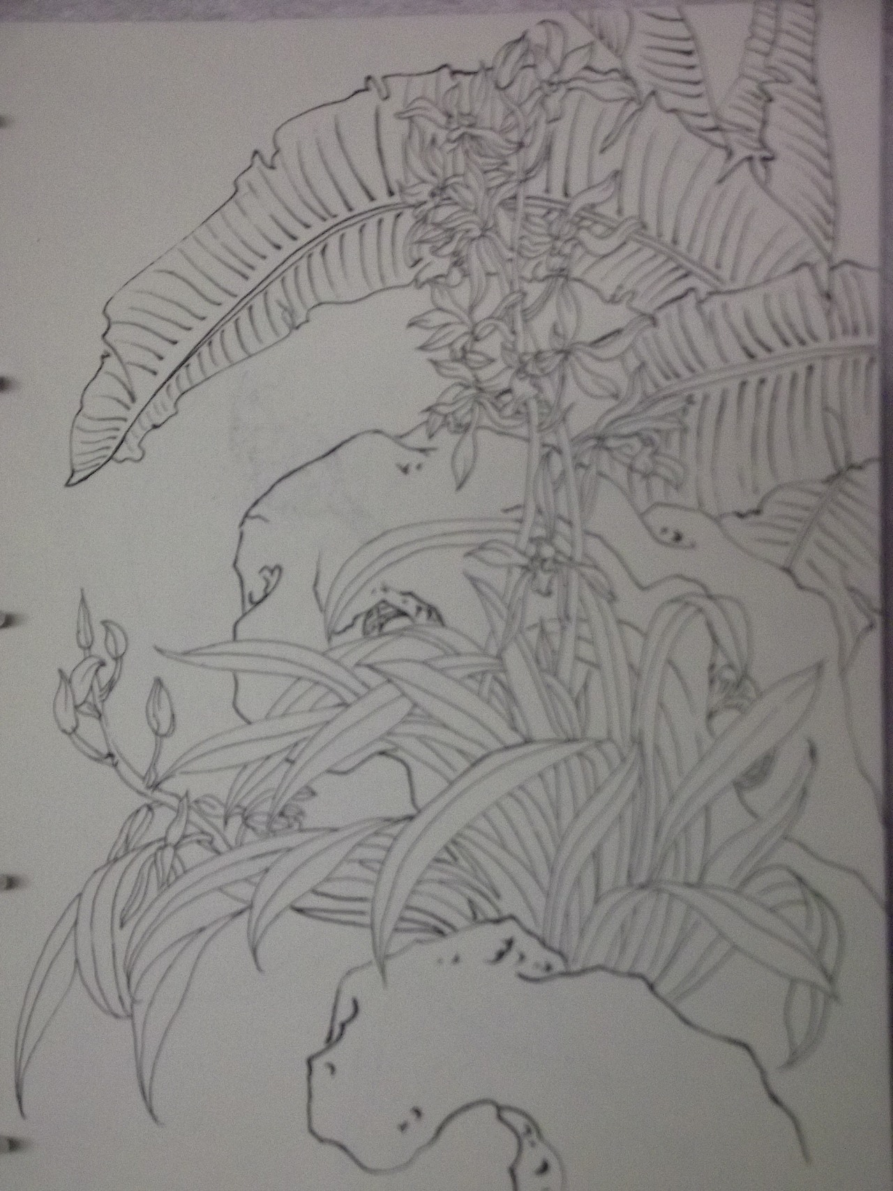 钢笔速写（图ZNTk1NjMyNzY=） - 艺术插画 - 站酷设计师甲甲玲原创素材 - 站酷ZCOOL