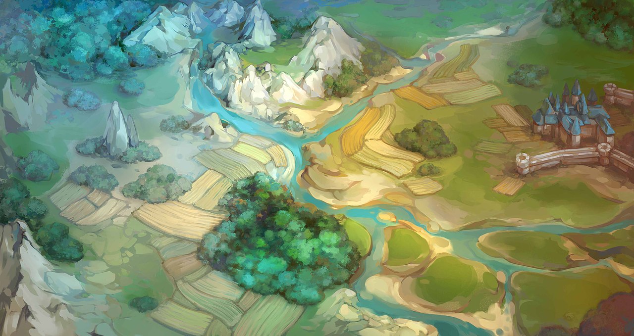 浮空的棋局 场景 deco