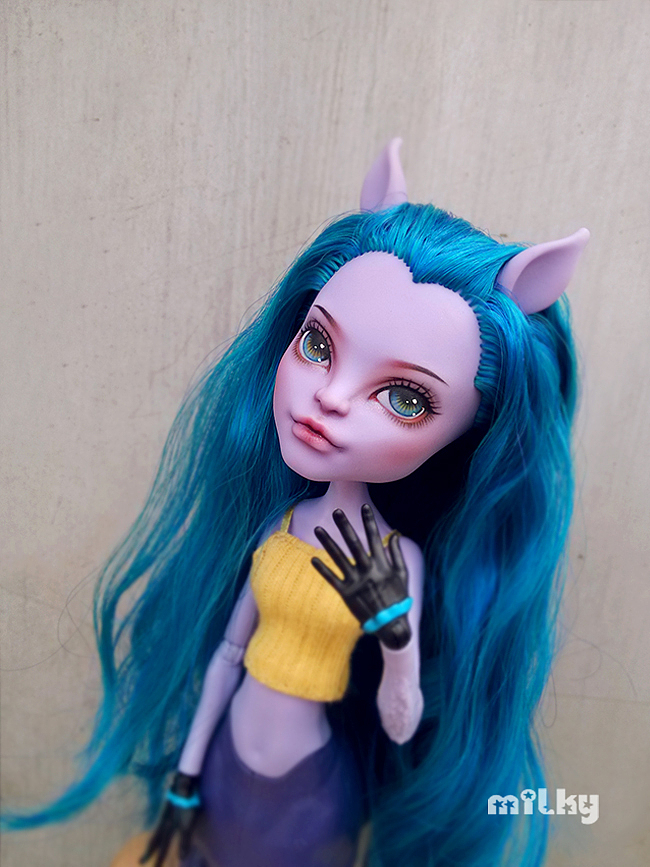 2015 Monster High 怪物高中娃娃 妆图（图ZMzg5MDc3ODA=） - 工艺品设计 - 站酷设计师米可mk原创素材 - 站酷ZCOOL