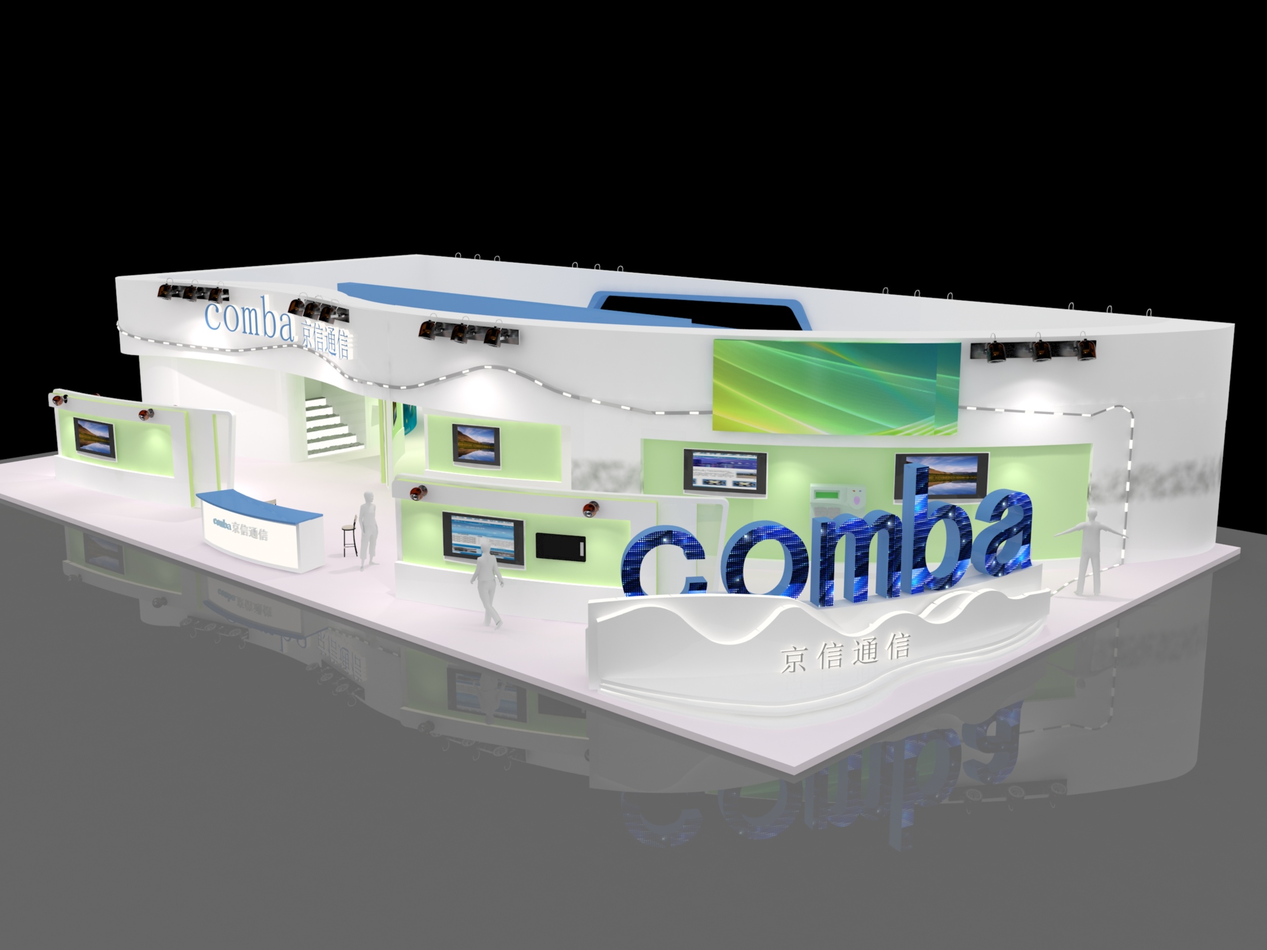 3dmax展厅|空间|展示设计 |靇羏syy - 原创作品 - 站酷 (zcool)