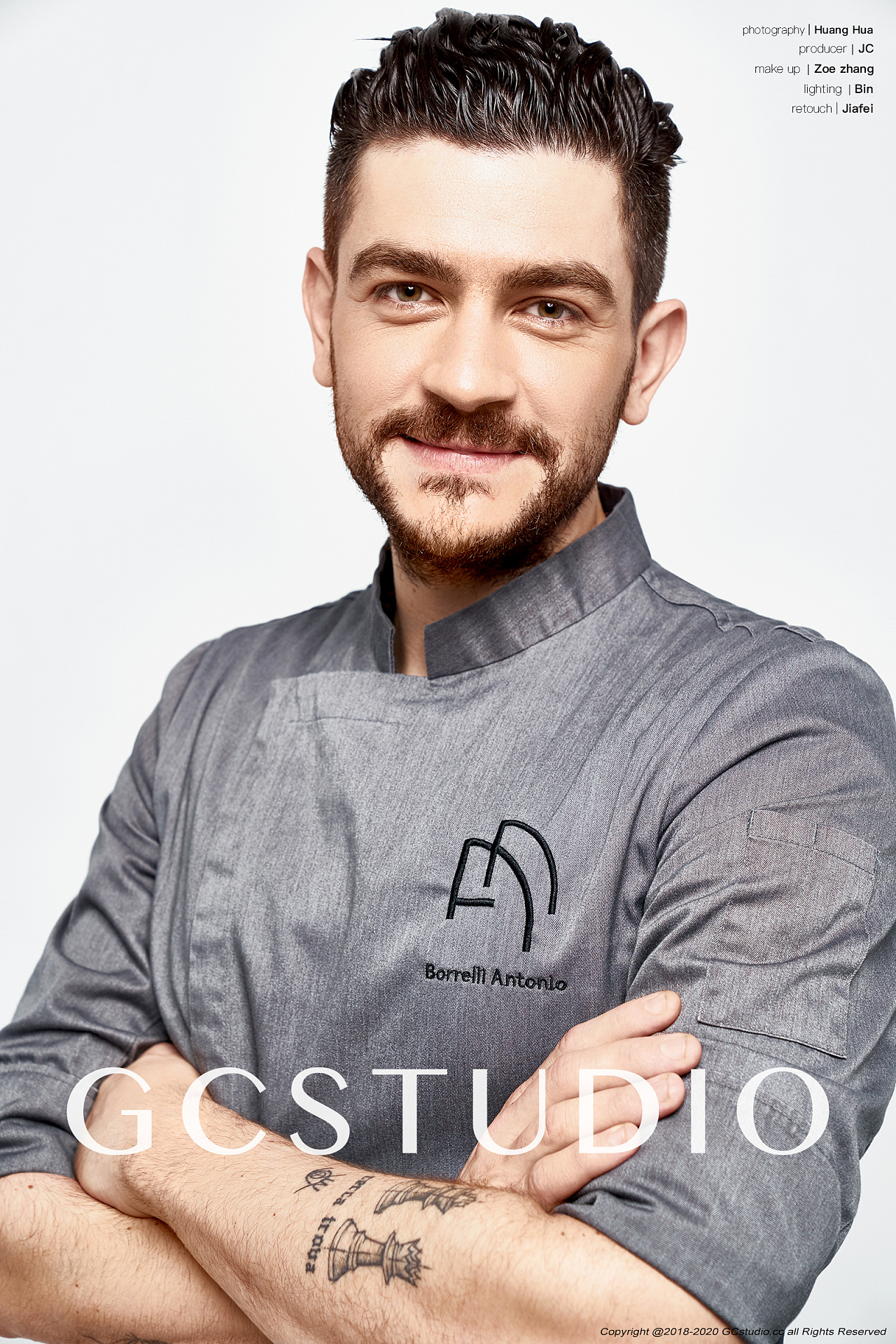 人像拍摄------米其林二星餐厅大厨形象照