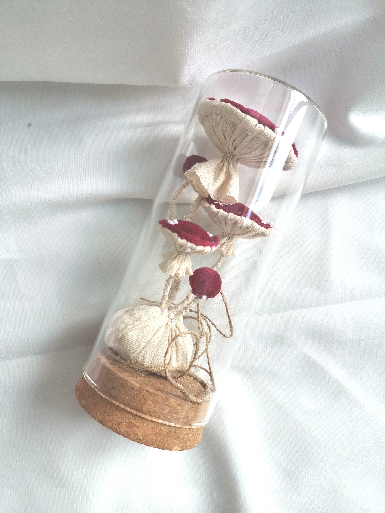 自制布艺蘑菇|手工艺|工艺品设计|joan_design - 原创作品 - 站酷