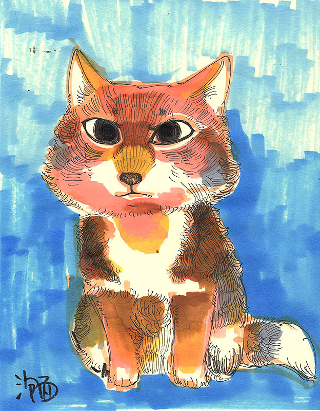 猫们~~（图ZNjUzMDQ3MzY=） - 绘画 - 站酷设计师还是一碗泡面原创素材 - 站酷ZCOOL