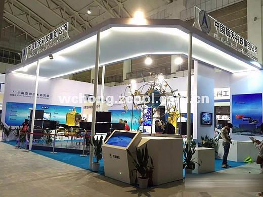 (已建成)西安军民融合展航天展台设计