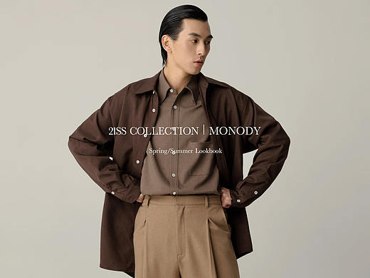  1月为MONODY拍摄的2021S/SLookbook 