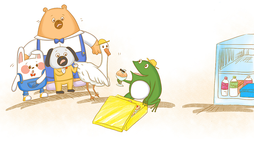 《欢迎来我家》（图ZMTU0NzgyMjky） - 儿童插画 - 站酷设计师卓小昕sweetheart原创素材 - 站酷ZCOOL