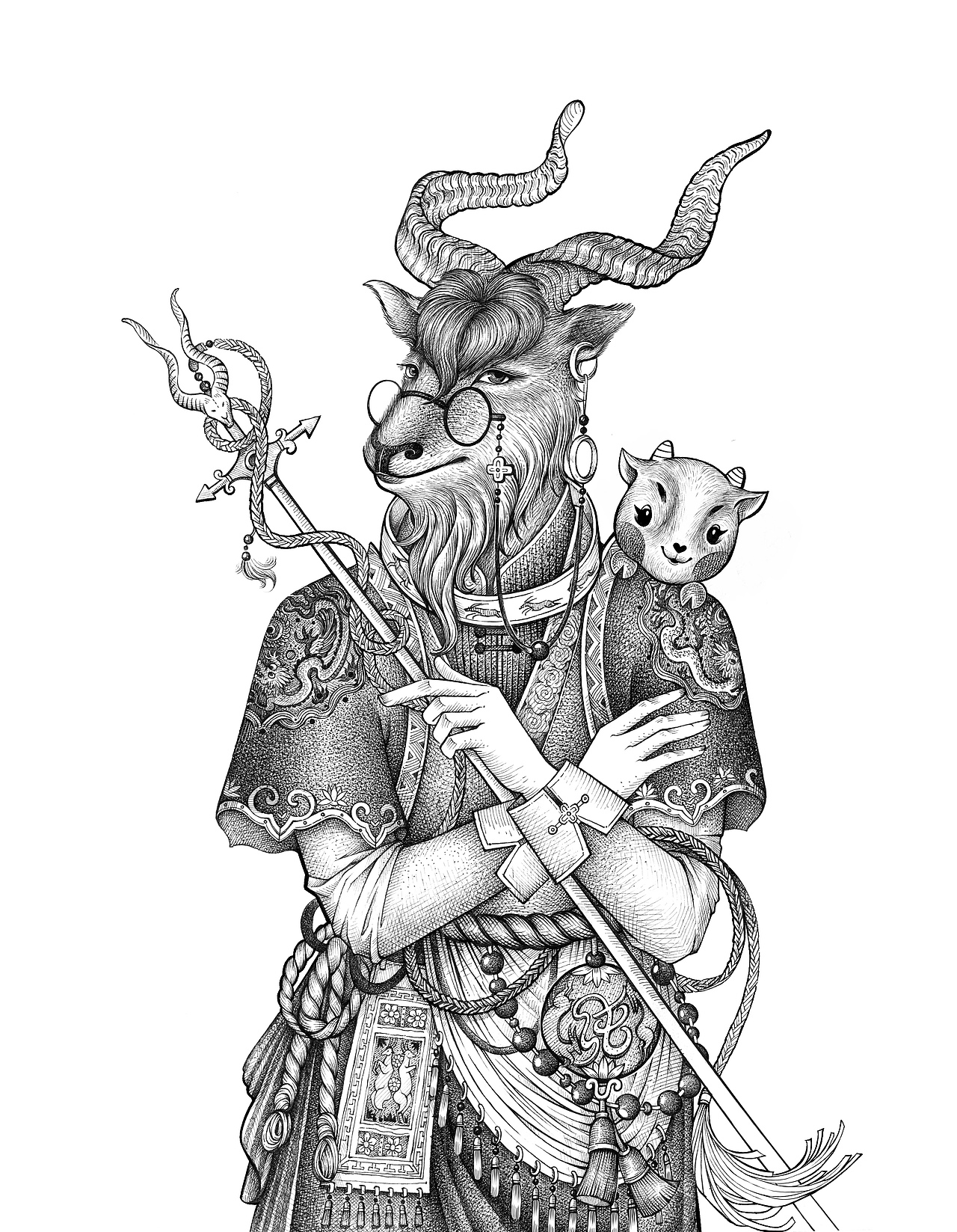 卓牧纯羊奶包装插画设计（图ZMjY2MjcyMzU2） - 商业插画 - 站酷设计师张贇ILLUSTRATION原创素材 - 站酷ZCOOL