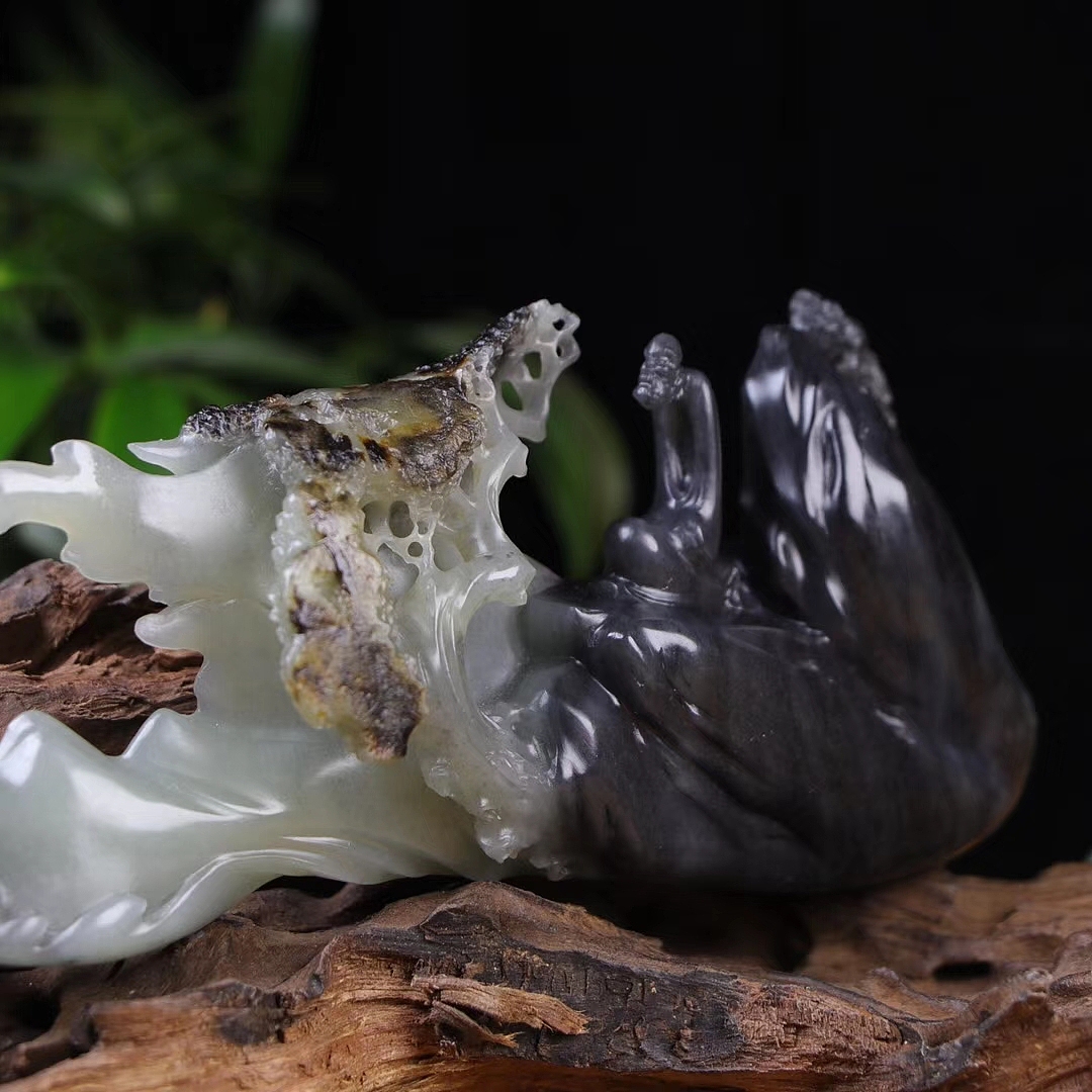 【籽.松下老人】（图ZMTg1ODc1Nzgw） - 其他手工艺 - 站酷设计师长清玉雕工作室原创素材 - 站酷ZCOOL