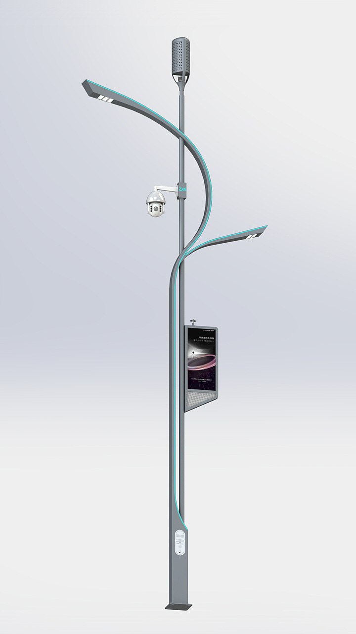 智慧路灯（图ZMjczOTk0ODUy） - 其他工业/产品 - 站酷设计师艾克斯照明原创素材 - 站酷ZCOOL