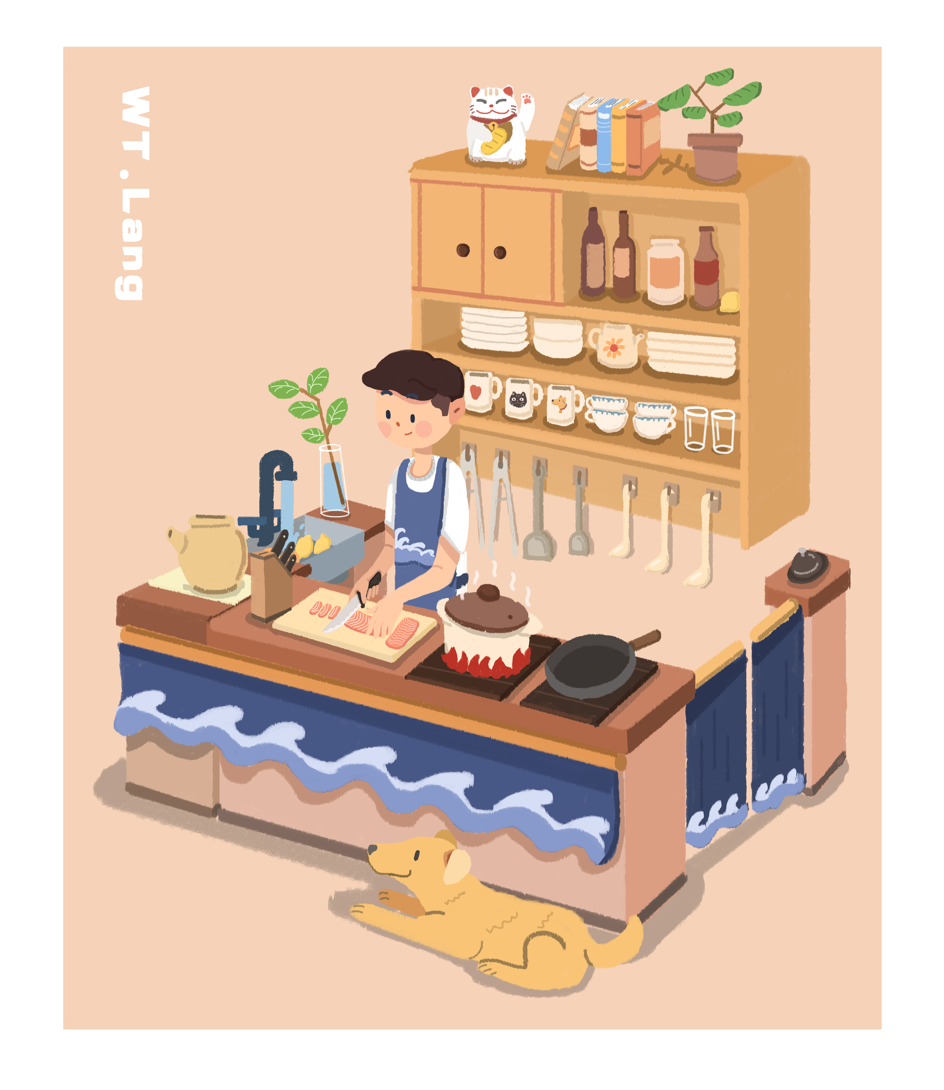矢量餐厅插画设计图__风景漫画_动漫动画_设计图库_昵图网nipic.com