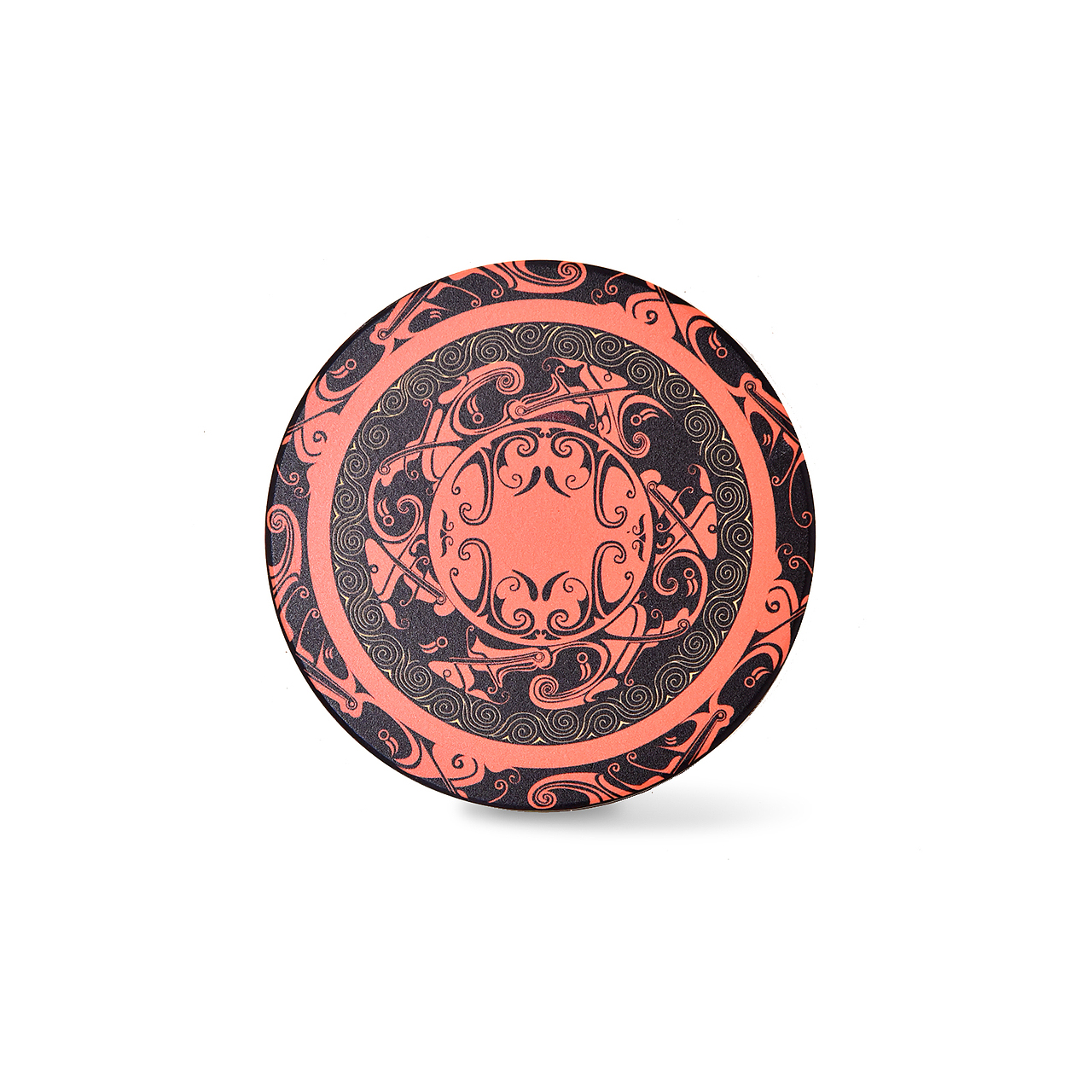 楚漆器纹饰 陶瓷杯垫