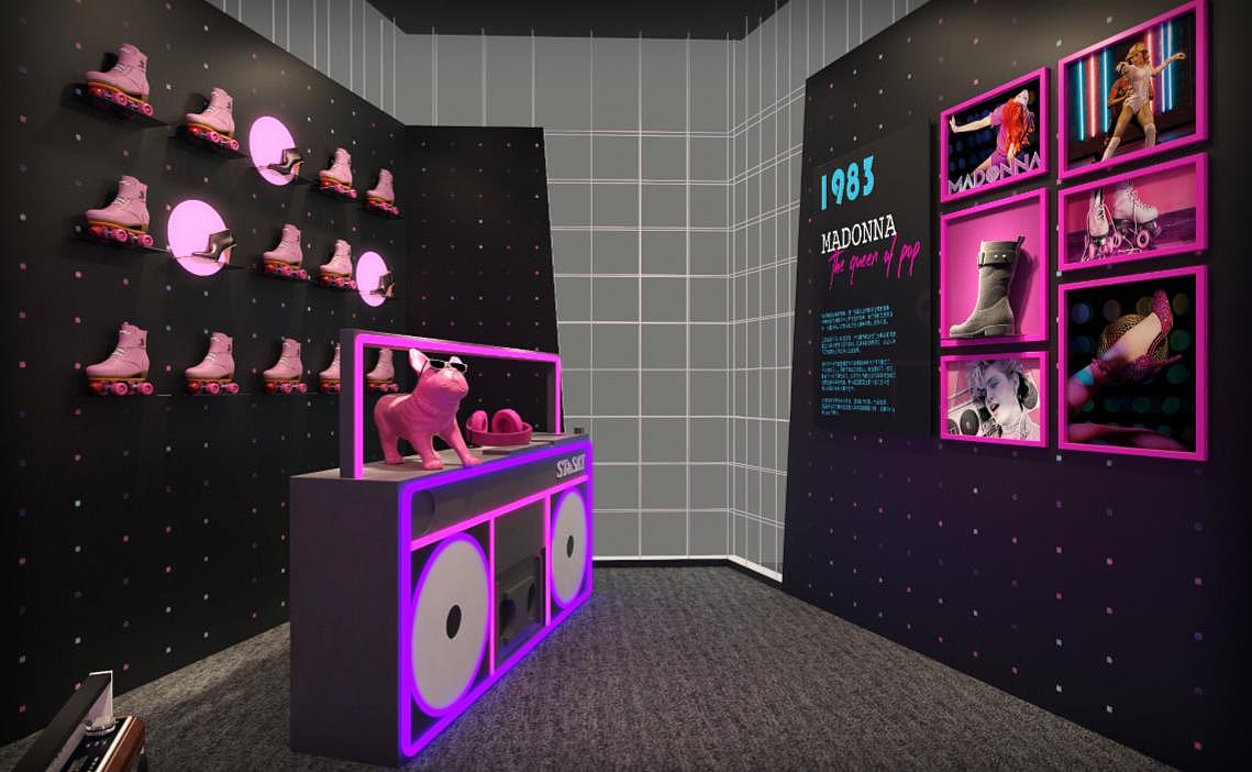 SAT女鞋品牌快闪店项目设计案例（图ZMjAwMjY0MTI0） - 展陈设计 - 站酷设计师第一视觉设计原创素材 - 站酷ZCOOL