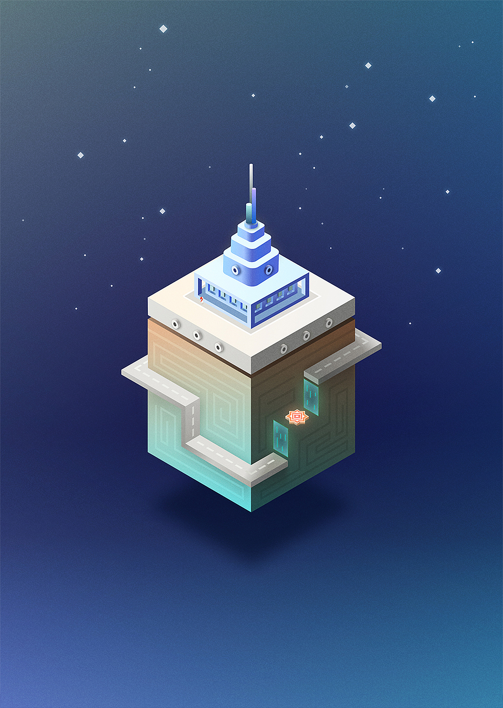 纪念碑谷——来到未来的城市