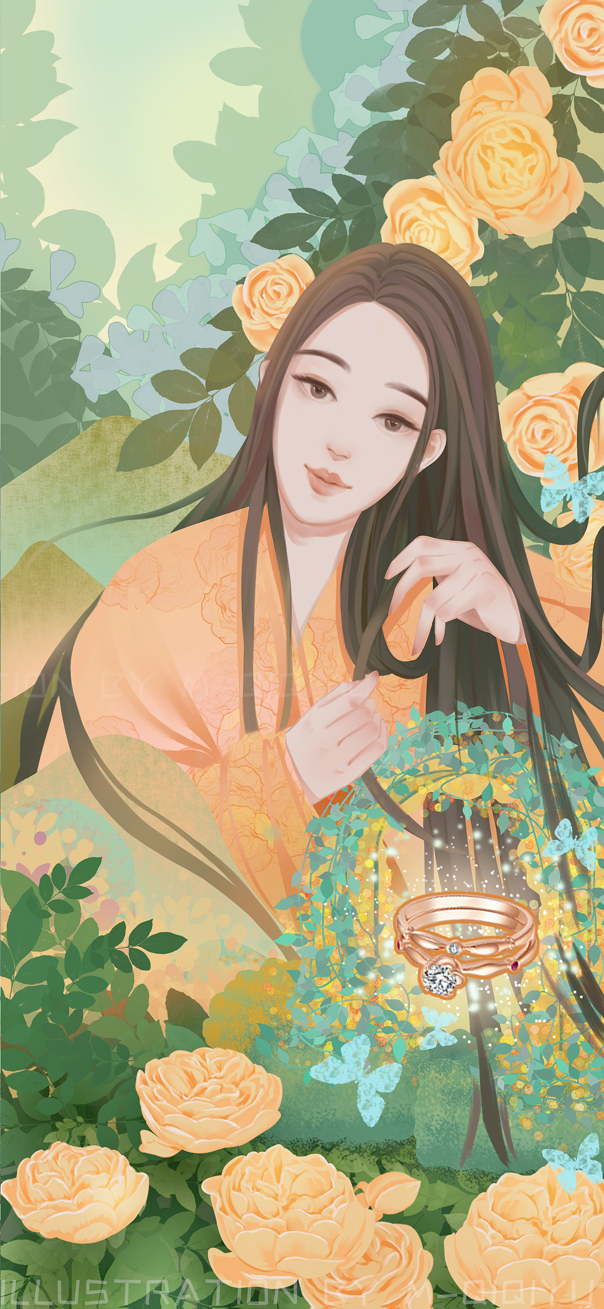 二十四节气 立夏（图ZMjUxNjgyNTA4） - 商业插画 - 站酷设计师M_七七YU原创素材 - 站酷ZCOOL