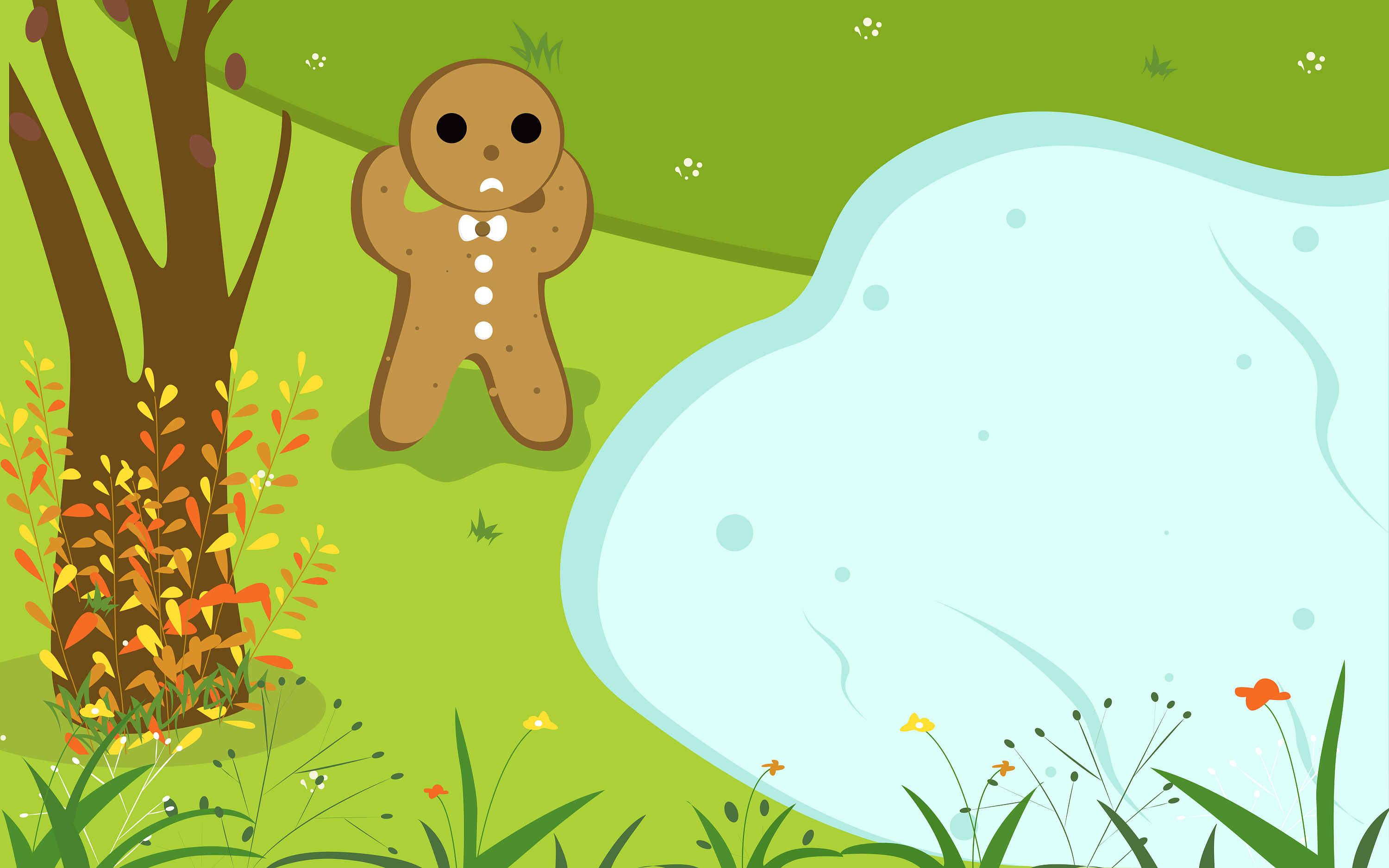 《姜饼人》绘本绘制|插画|儿童插画|diudiu铲屎官_原创作品-站酷