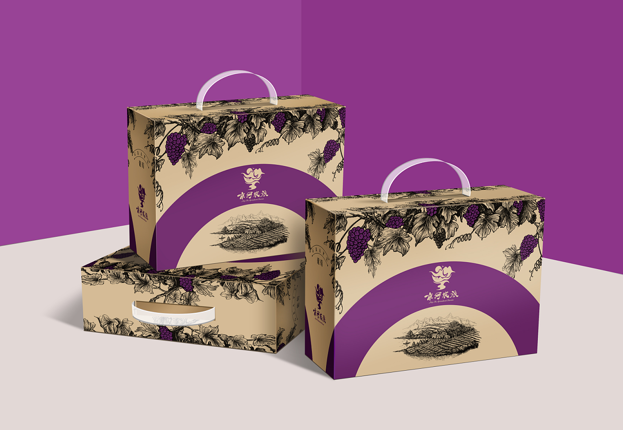 葡萄包装设计明度创意时期出品
