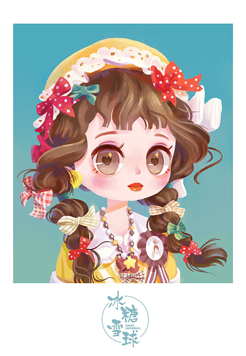 头像小插画（图ZMjY2NjE5NzI4） - 创作习作 - 站酷设计师冰糖雪球原创素材 - 站酷ZCOOL