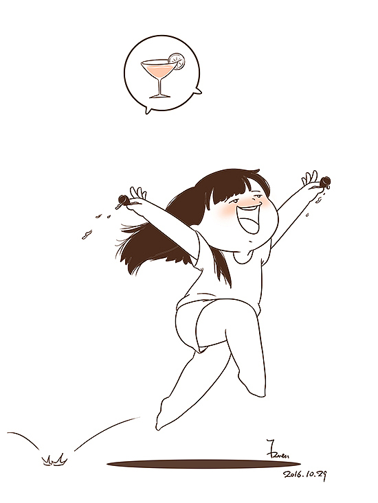 用画纪录生活8（图ZNjQ5MzIyOTY=） - 短篇/格漫 - 站酷设计师芥末小E原创素材 - 站酷ZCOOL