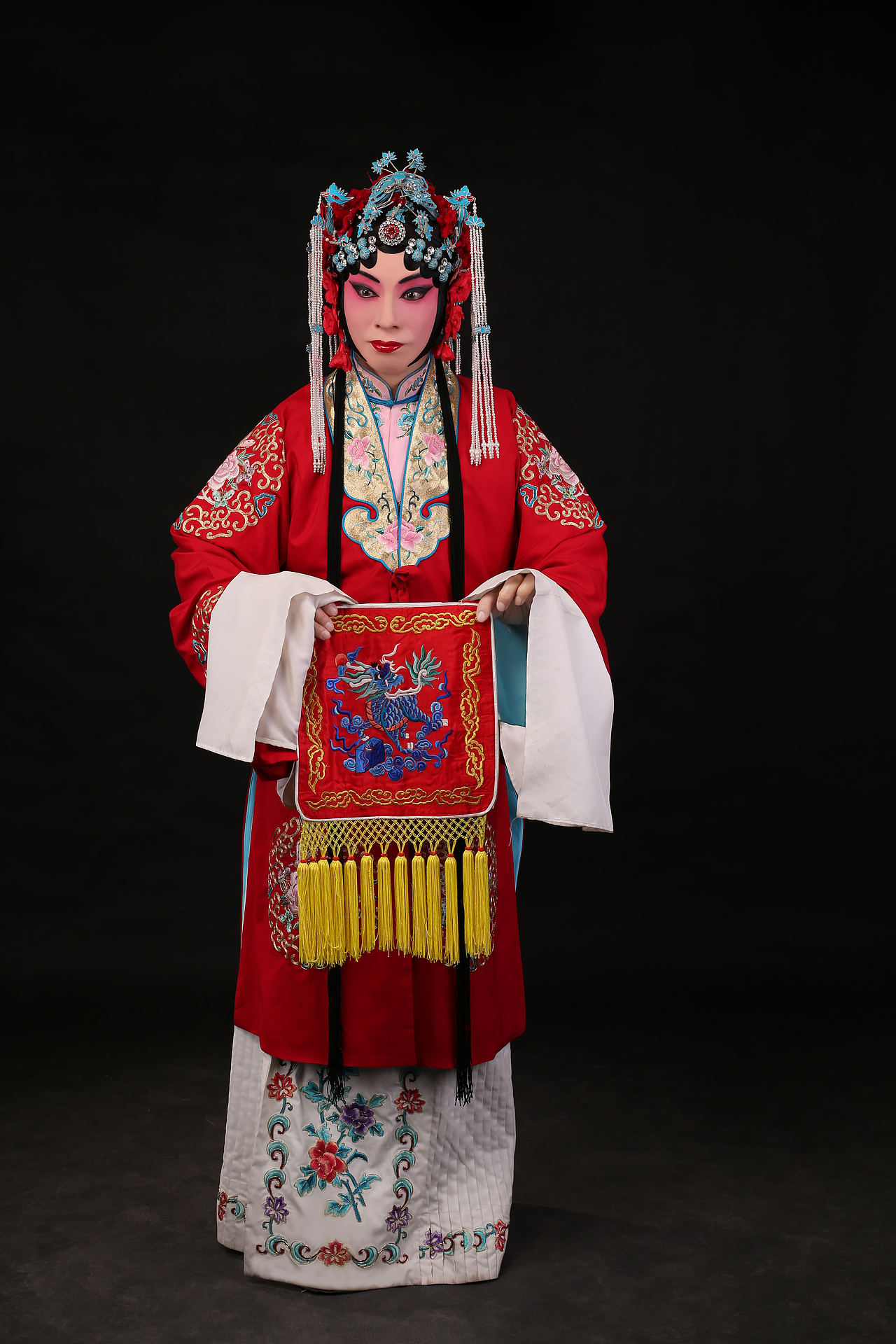 分享收藏我的京剧照 京剧旦角化妆   京剧刀马旦武旦我的京剧照--武旦