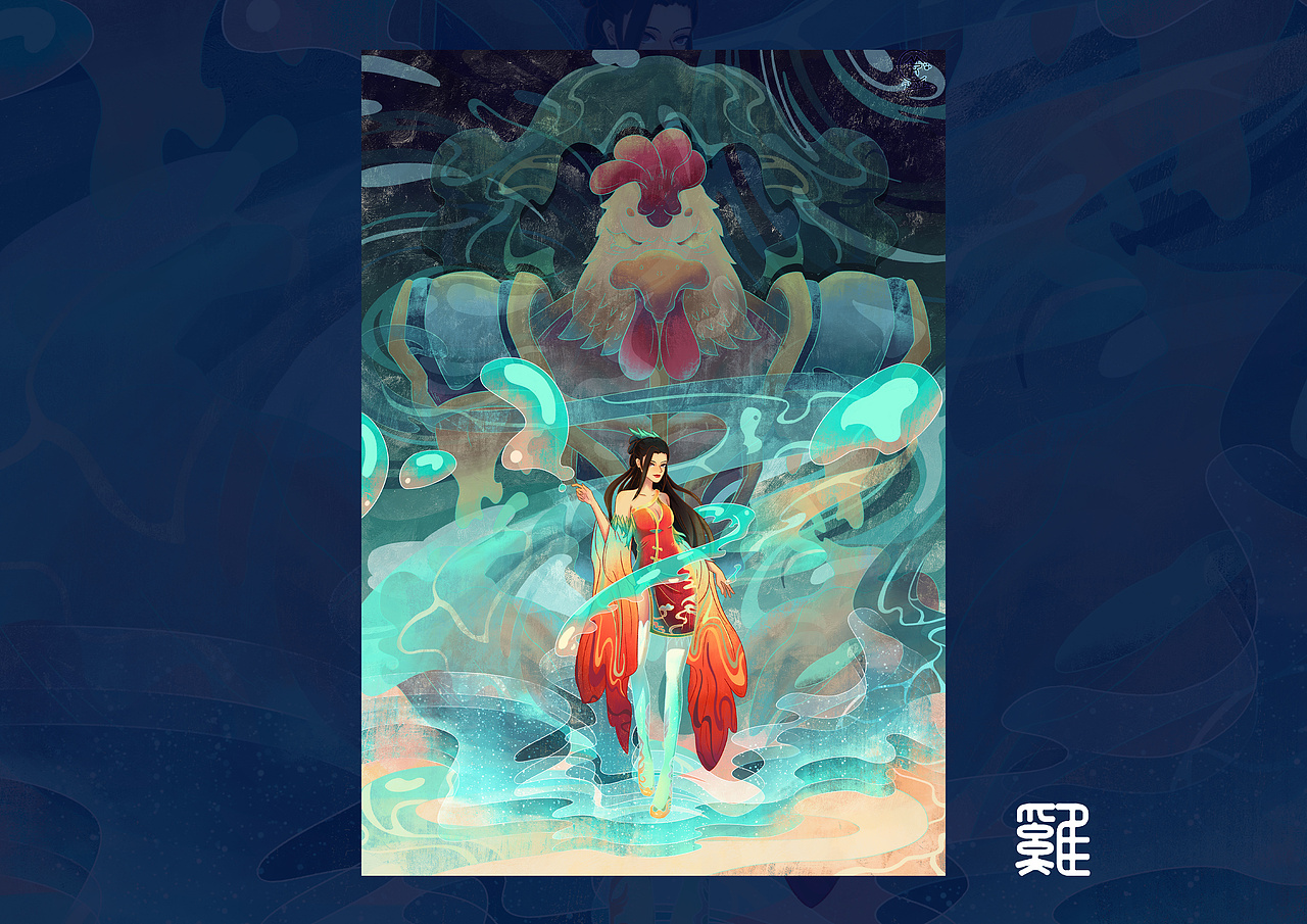 国潮---《十二生肖守护灵》（图ZMjc4NjUzOTgw） - 商业插画 - 站酷设计师非池中物设计原创素材 - 站酷ZCOOL