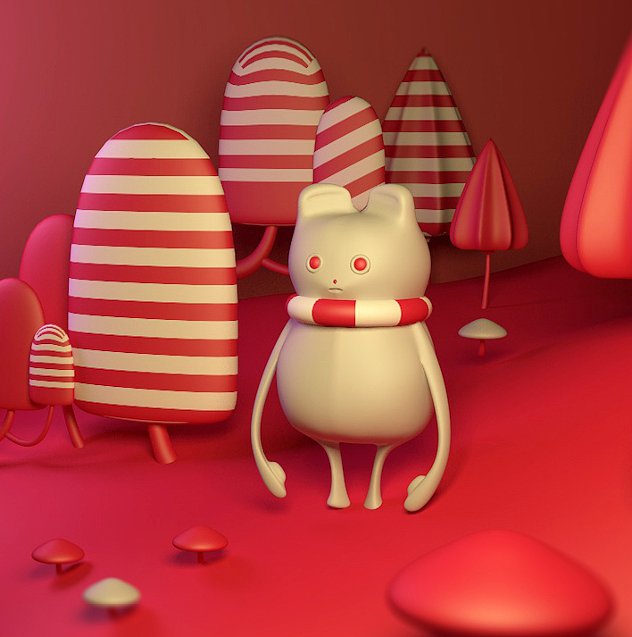 白无常C4D班第十次作业（图ZNTgwOTEzMTY=） - 场景 - 站酷设计师Nisno原创素材 - 站酷ZCOOL