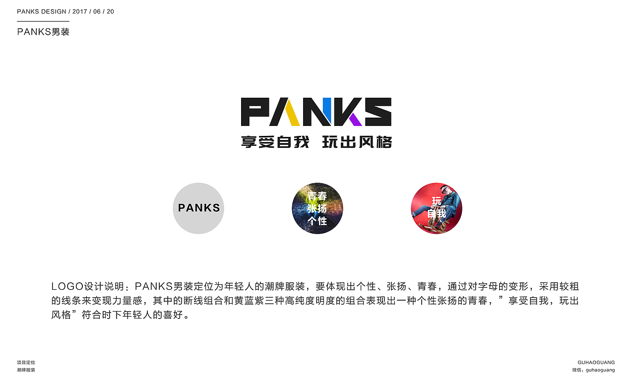 【PANKS男装】品牌VI提案