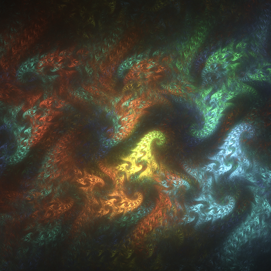 分形 - Mobius的各种变形一组