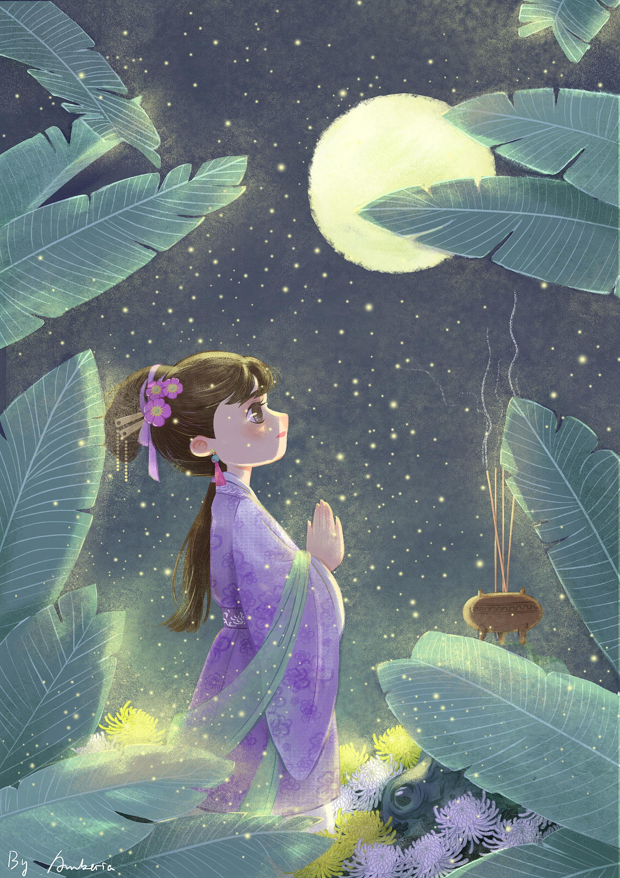 古典四美插画系列（图ZMTgwNTk0NjUy） - 商业插画 - 站酷设计师六咕lilgood原创素材 - 站酷ZCOOL
