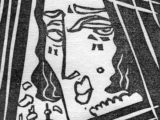 版画《碎片》系列