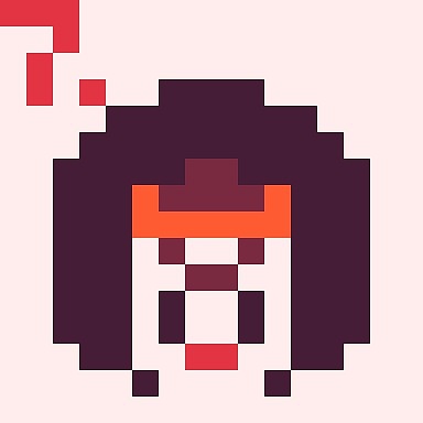 鲁班七号像素画