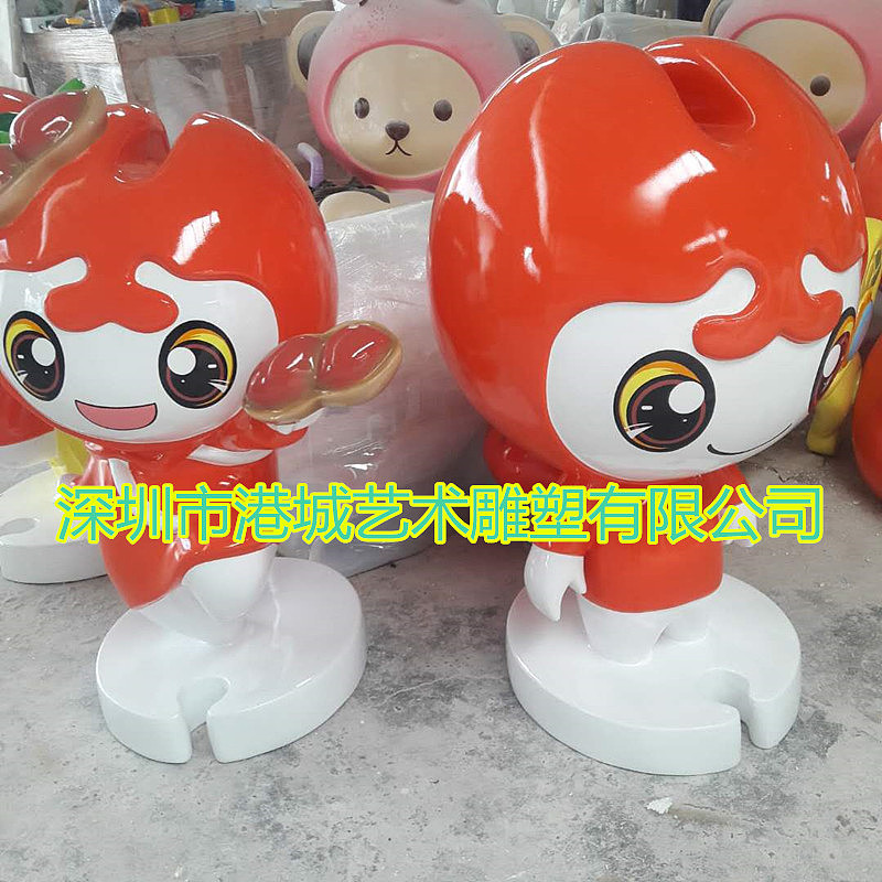 红皮衣农作物抽象吉祥物玻璃钢卡通花生公仔雕塑摆设（图ZMjIxMDQxNjUy） - 雕塑 - 站酷设计师深圳港城雕塑原创素材 - 站酷ZCOOL