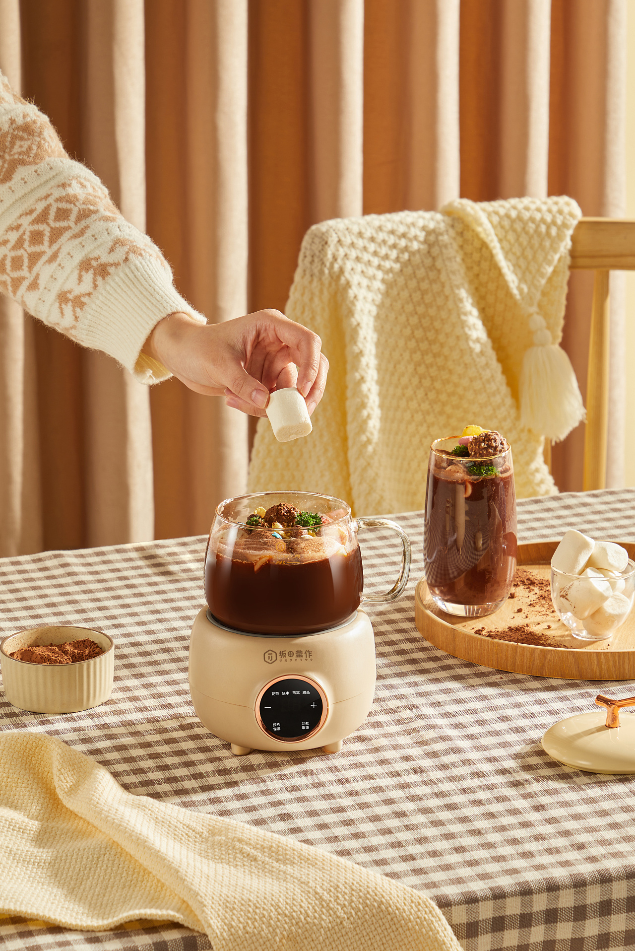 电商场景—养生杯 电炖盅拍摄