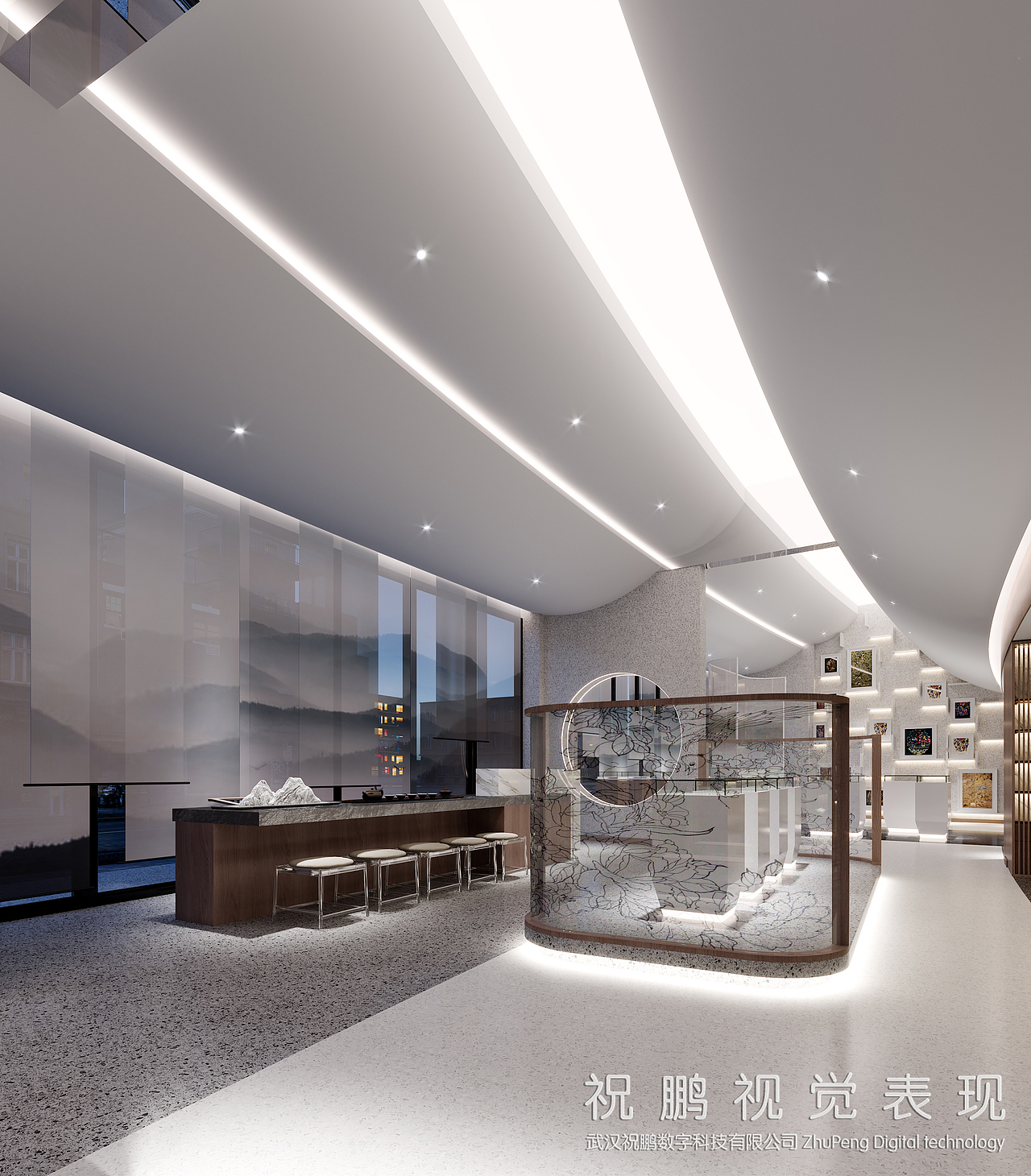 现代展厅合集（图ZMjUxODU4Mzky） - 展陈设计 - 站酷设计师祝鹏视觉表现原创素材 - 站酷ZCOOL