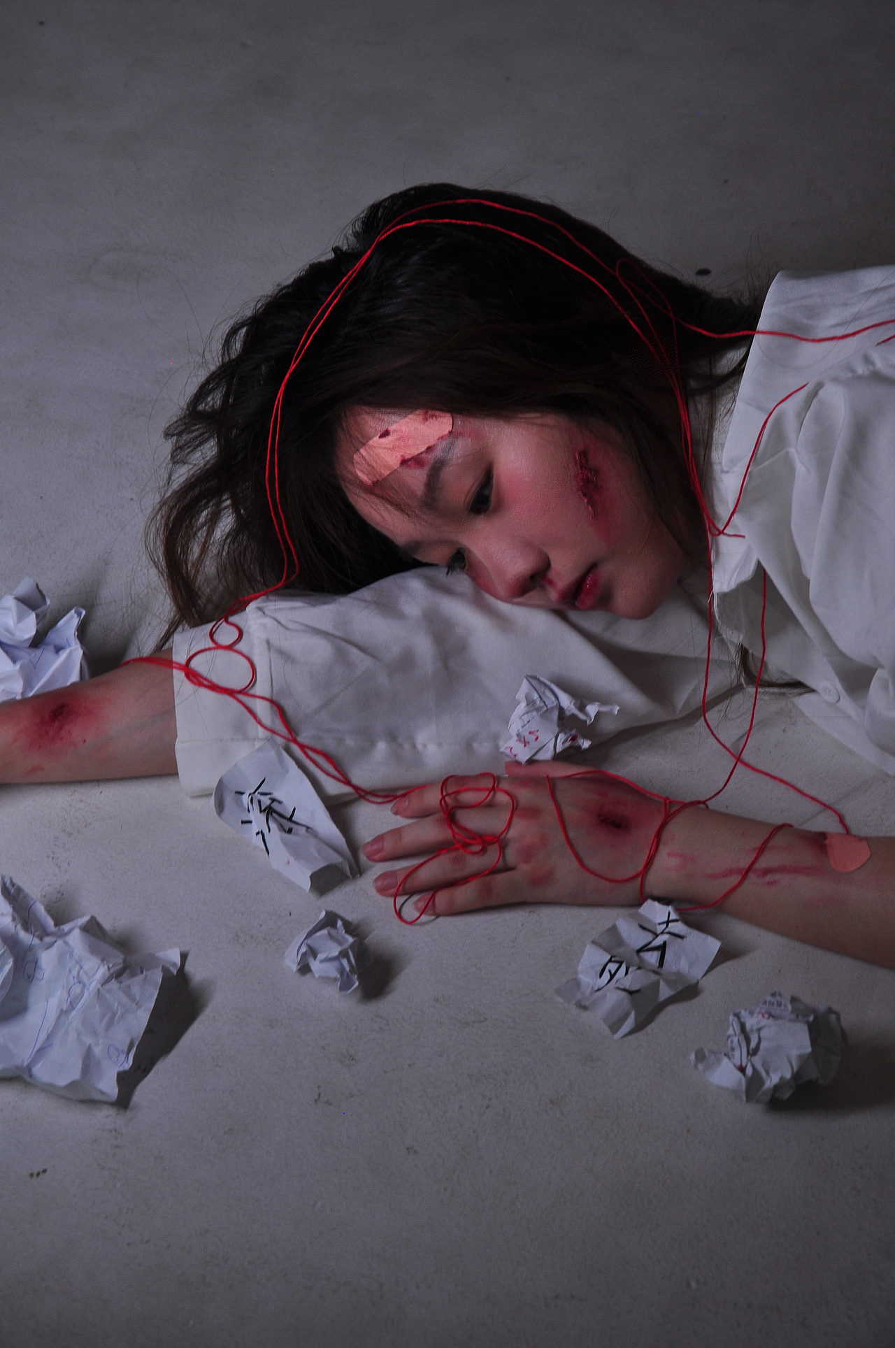 是关于校园暴力得主题摄影📹