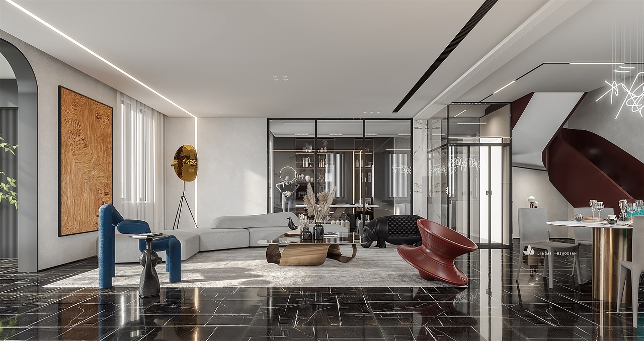 2021年渲染作品（图ZMjU4MTc3MjA0） - 家装设计 - 站酷设计师金该画图壹哥原创素材 - 站酷ZCOOL
