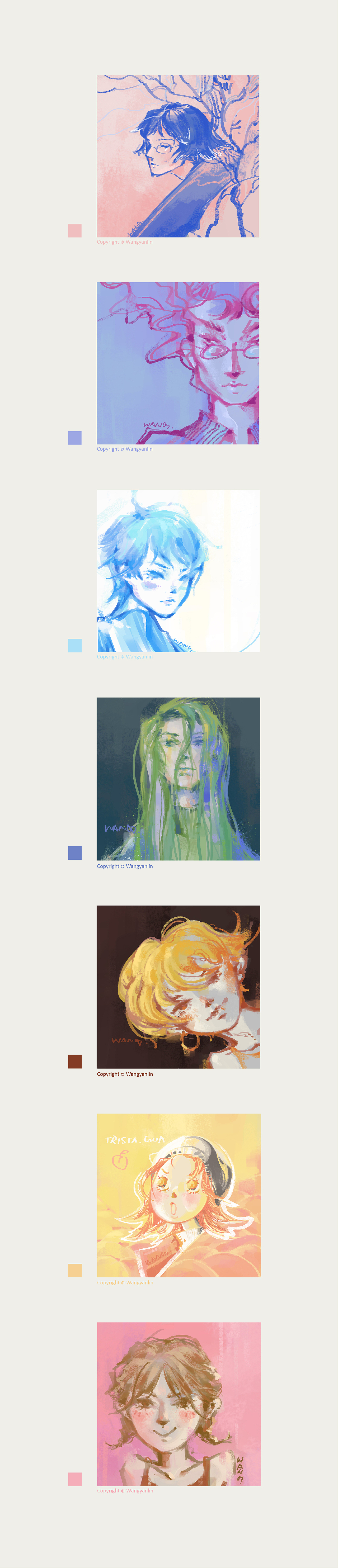 · 友人头像 / 3.30~4.14 ·