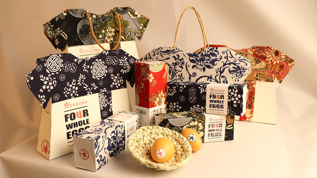 一套原创的鸡蛋包装设计