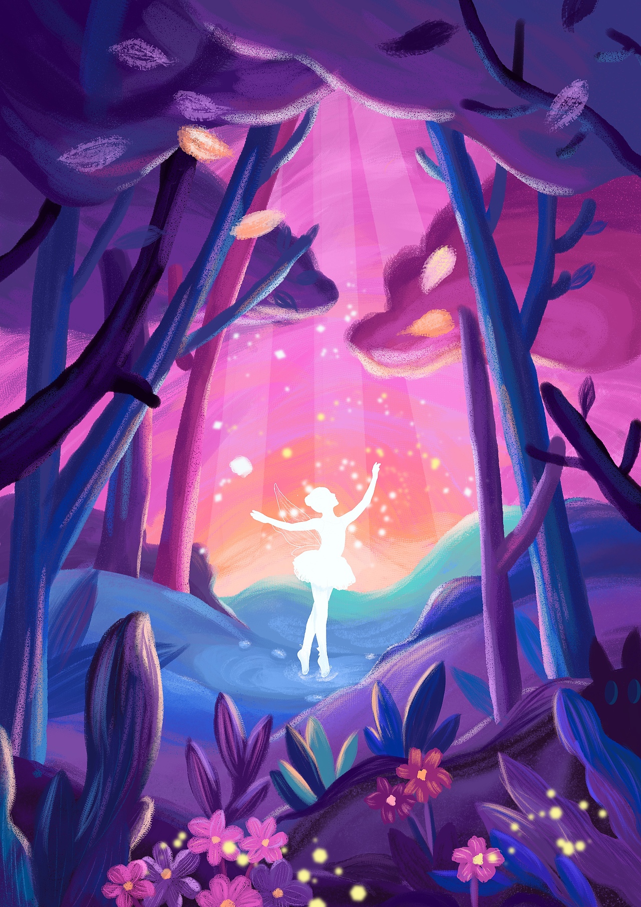 森林里的小精灵系列（图ZMjI1MDA4MjIw） - 创作习作 - 站酷设计师Janice娟原创素材 - 站酷ZCOOL