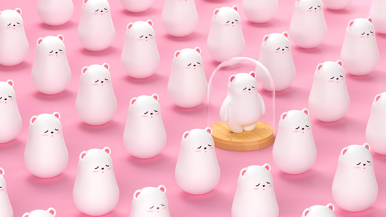 瞌睡熊AIMYBEAR │ 品牌IP形象设计(图ZMjUyMDk4MjM2) - IP形象 - 站酷设计师忽呀hooyah原创素材 - 站酷ZCOOL