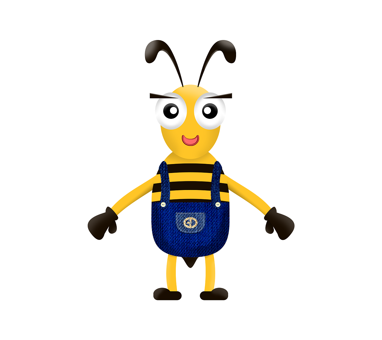 蜜蜂卡通形象设计