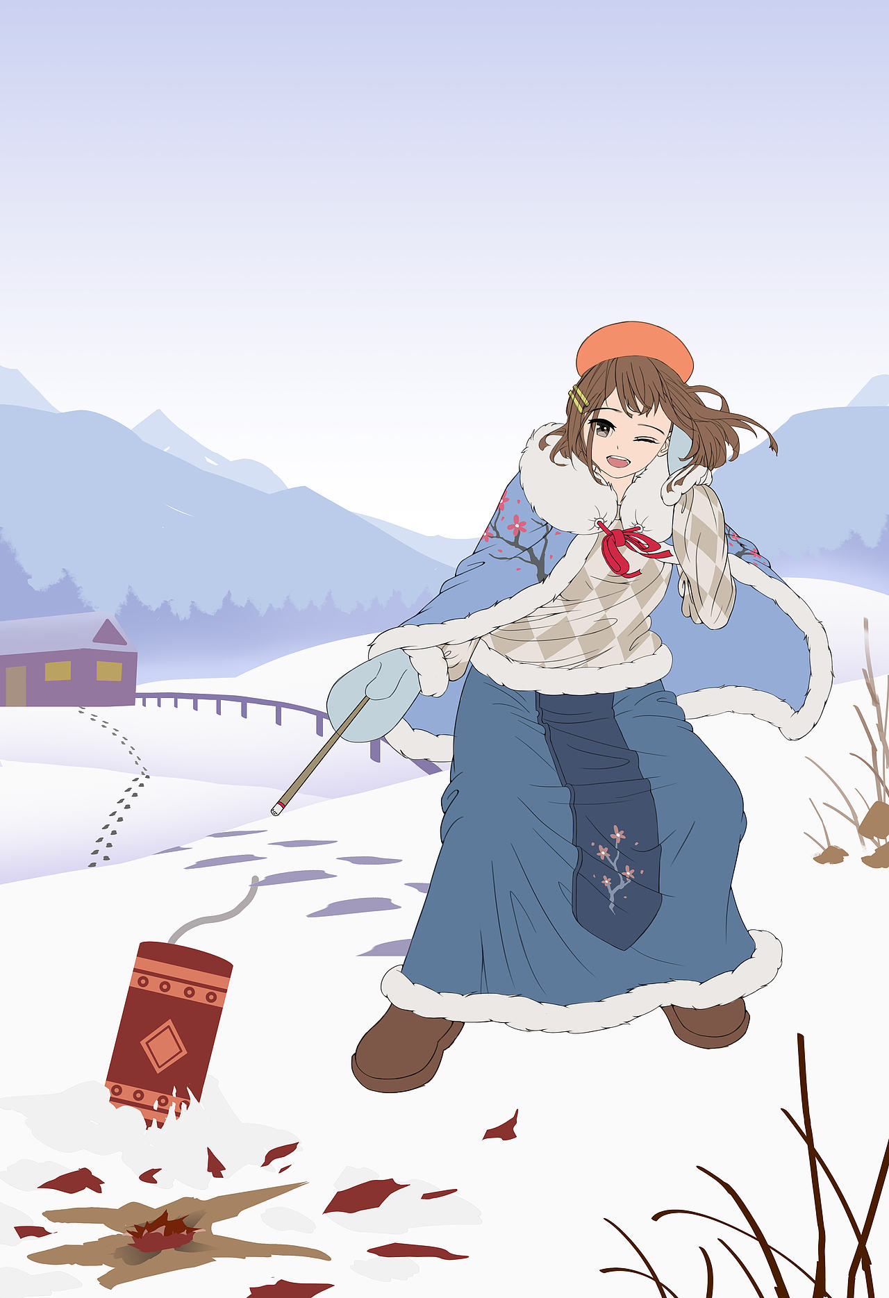放炮竹（图ZMjgwODUzMjQ0） - 概念设定 - 站酷设计师夺秒原创素材 - 站酷ZCOOL