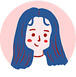 #花系小姐姐插画（图ZMTg2MDk3ODgw） - 商业插画 - 站酷设计师八厘原创素材 - 站酷ZCOOL