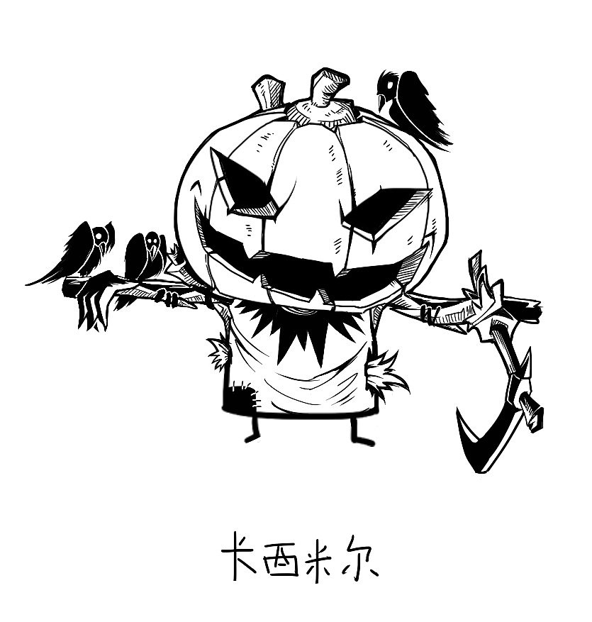 LOL Q版手绘(图ZMTU4Nzg0MzI=) - 新锐潮流插画 - 站酷设计师卡西米尔手绘原创素材 - 站酷ZCOOL