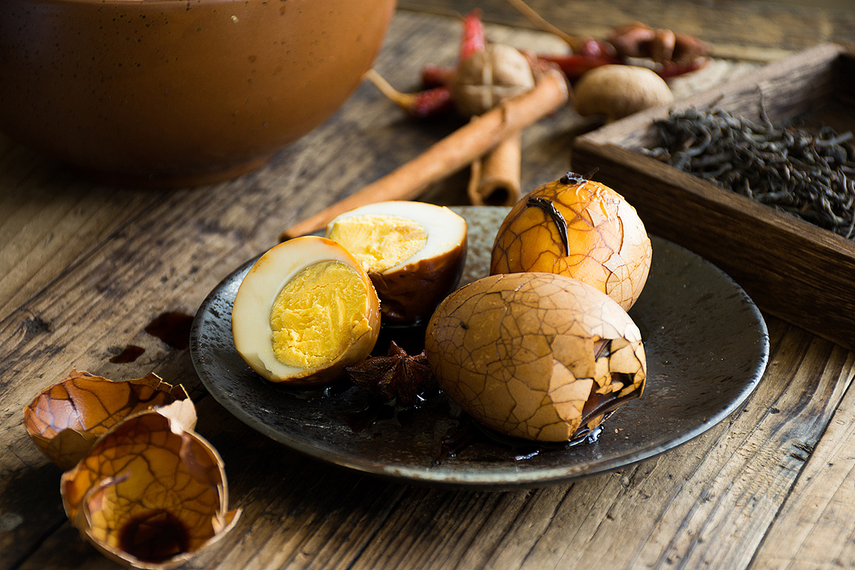 茶叶蛋静物美食摄影