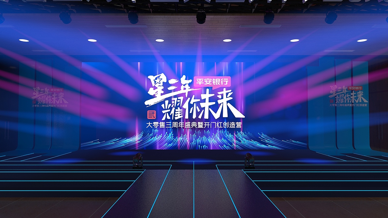 银行三周年庆典暨开门红创造营活动