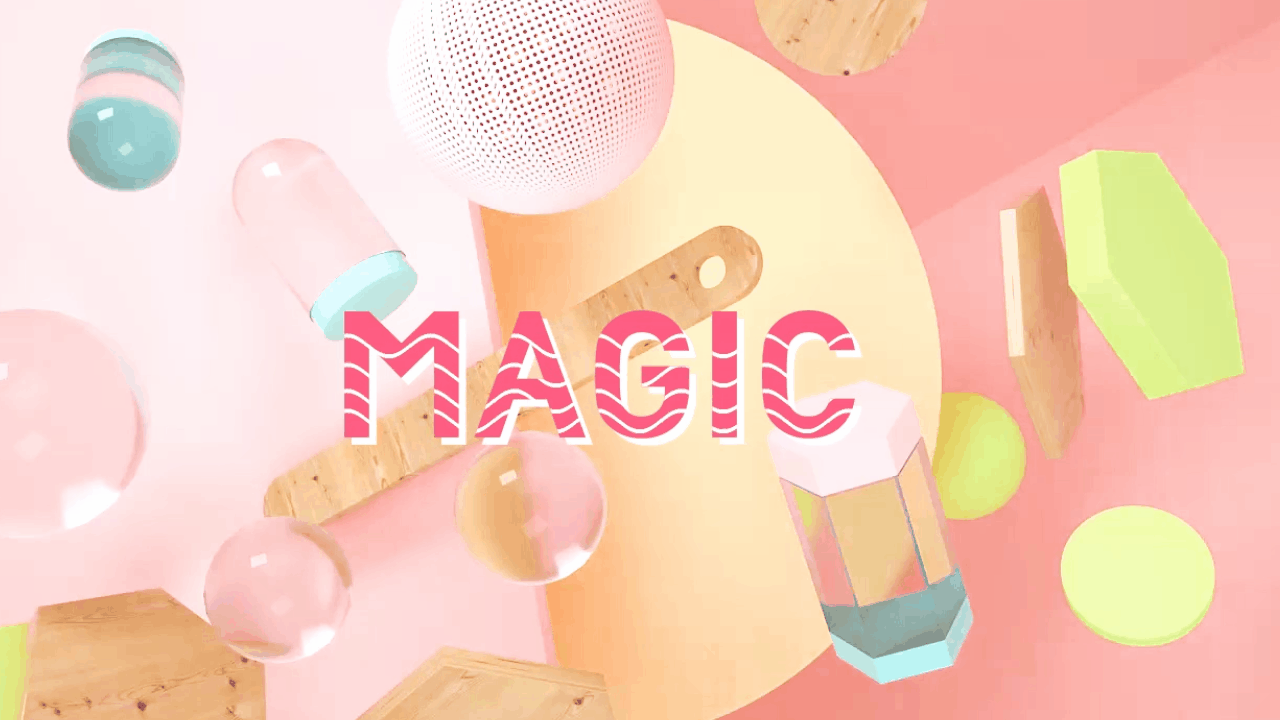 C4D三维动态:MAGIC VISION工作室三周年宣传片