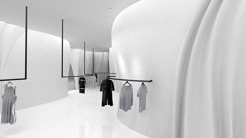 三宅一生概念店设计习作（图ZMTk1MTYxMDA0） - 家装设计 - 站酷设计师牙刷呀原创素材 - 站酷ZCOOL