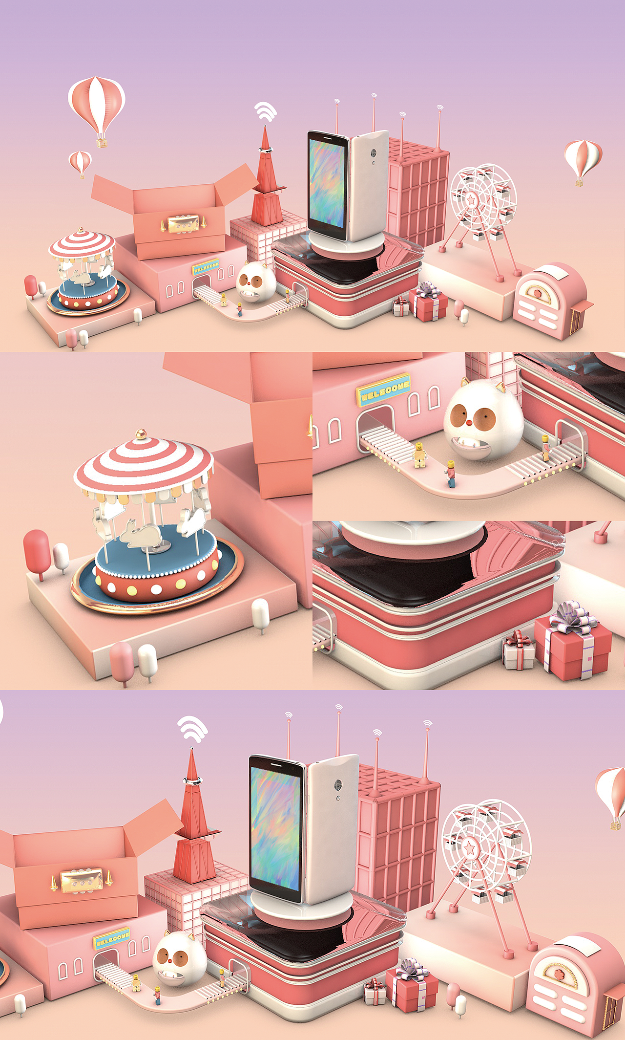 C4d（圖ZMTU3NTUzNTM2） - 其他三維 - 站酷設(shè)計師Talent薇原創(chuàng)素材 - 站酷ZCOOL